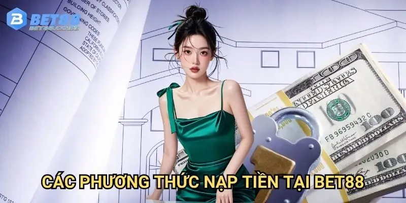 Các phương thức nạp tiền tại Bet88
